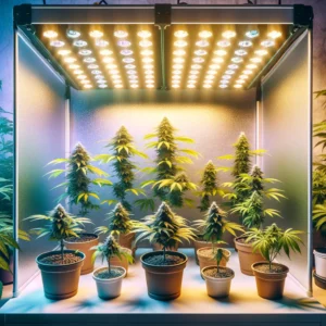 Indoor Cannabis Garden